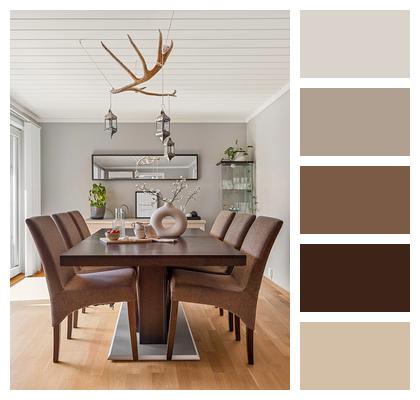 Dining Area Apartment Interior Design Image